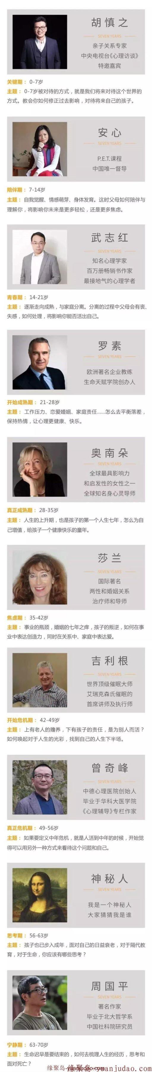 人生七年：解读每个人生阶段的心理学