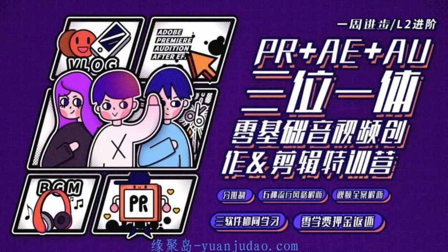 PR视频创作剪辑进阶训练营 