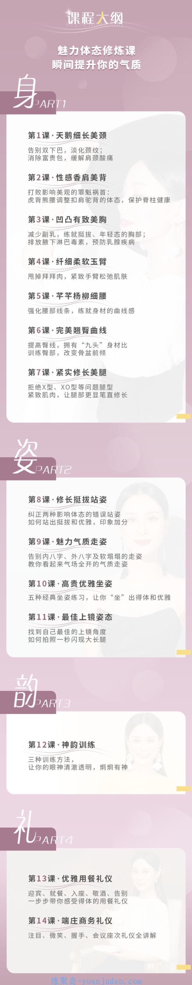 四步让你成为气质女人，优雅体态四步曲 