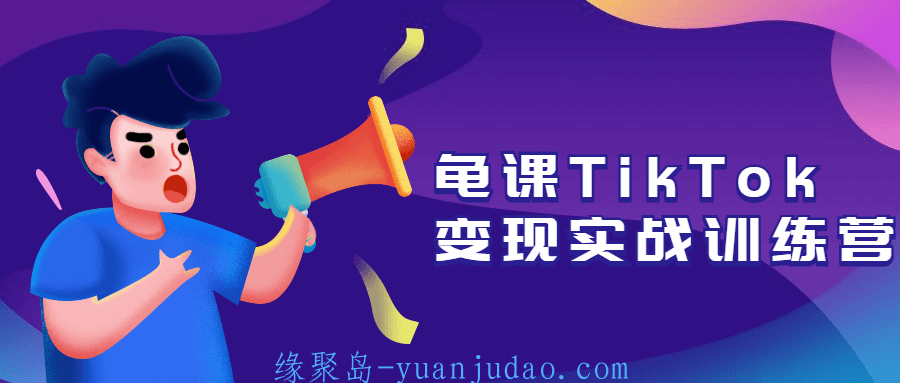 龟课TikTok变现实战训练营 