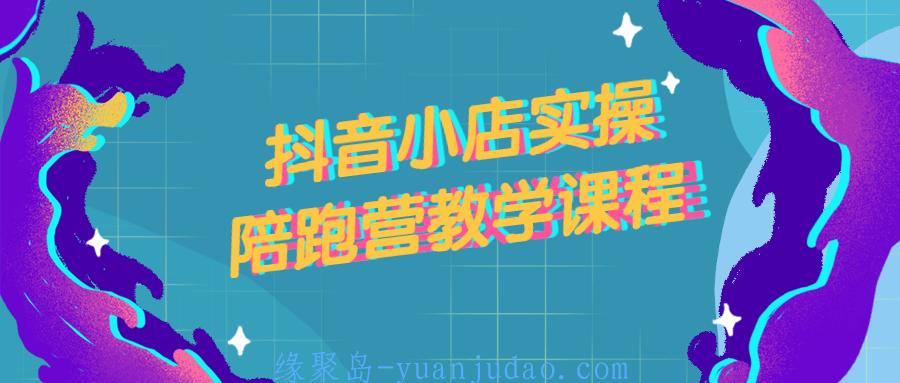 <strong>抖音</strong>小店实操陪跑营教学课程