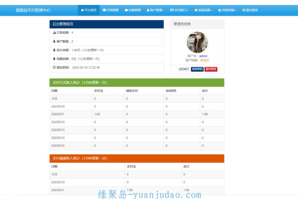 [源码] 【完整的易支付源码】全开源+批量生成商户