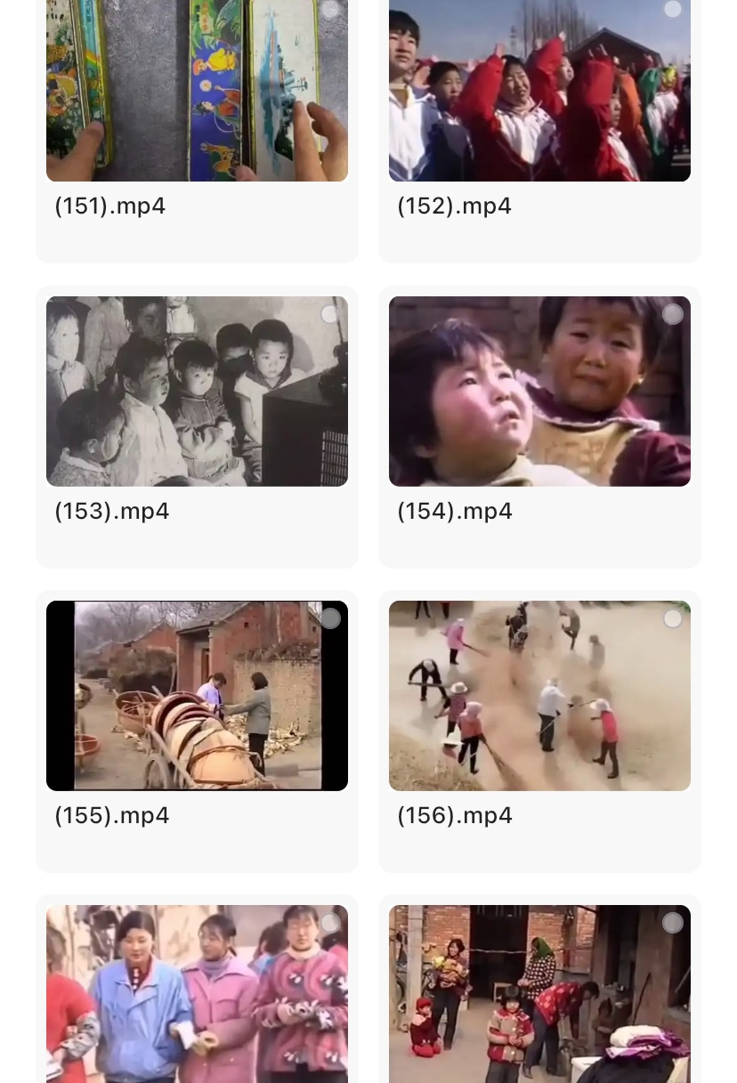 8090童年时代记忆回忆怀旧视频素材，短视频高清直播素材，赠年代素材去重复技巧[20G]