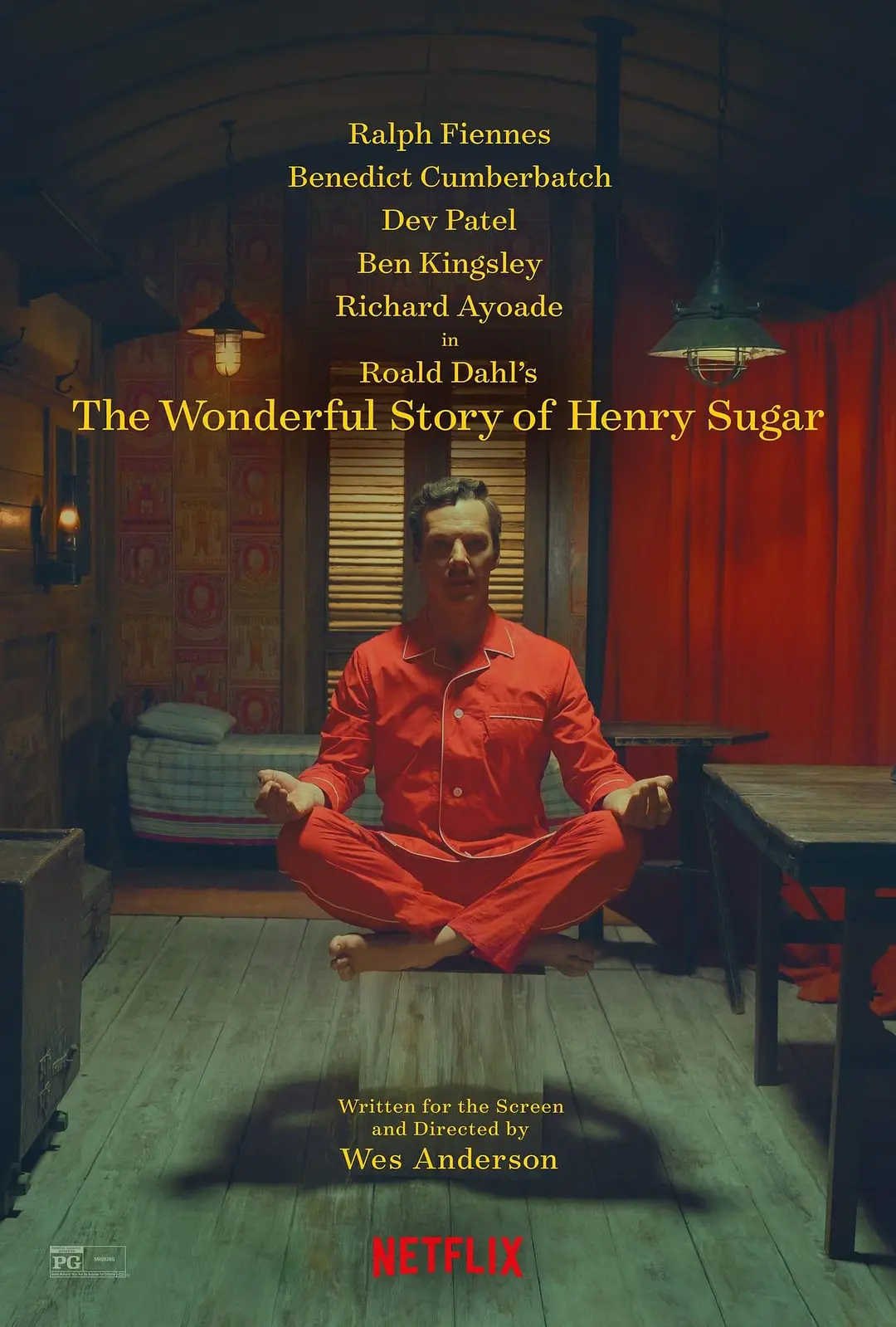 [影视] 亨利·休格的神奇故事 WEB-DL版下载/亨利·舒格的神奇故事 2023 The Wonderful Story of Henry Sugar 5.83G,第1张
