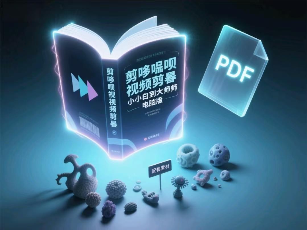 《剪映视频剪辑从小白到大师（电脑版）》[教程+PDF+配套素材][3G]