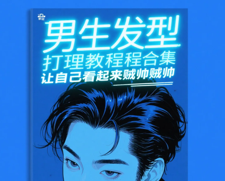简单操作男生发型打理教程合集